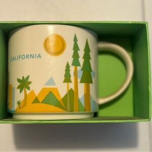 CALIFORNIA YOU ARE HERE MUG
